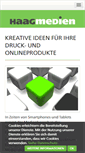 Mobile Screenshot of haag-medien.de