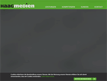 Tablet Screenshot of haag-medien.de